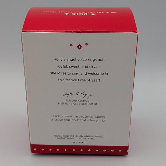 Hallmark Keepsake Holly Heavenly Belles 2015, 3rd in the Heavenly Belles Series - Picture 4 of 11